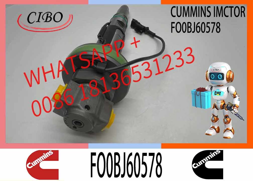 Diesel Fuel Injector F00BJ10006 0986435912 FO0BJ60578 FOOBJ60783 1000019903 For Cummins QSK19 QSK38 QSK50 QSK60 Engine