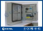 Stainless Steel Outdoor Telecom Cabinet With Cooling System / Air Conditioner