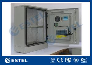 Wholesale Stainless Steel Outdoor Telecom Cabinet With Cooling System / Air Conditioner Type Telecom Enclosure from china suppliers
