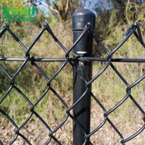 Wholesale Q195 Pvc Coated 50*50mm Plastic Chain Link Fence For Sports Ground from china suppliers