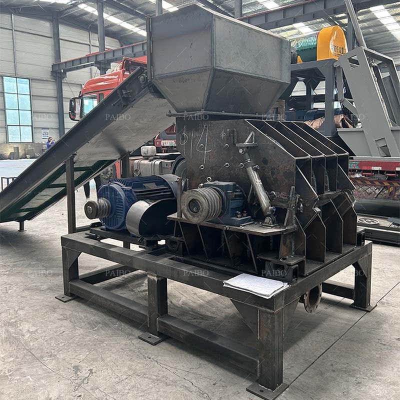 40.7 kW Power Scrap Copper Cable Crusher and Separator Machine for Copper Granulator