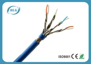 Wholesale PVC Jacket Blue Cat 7 Lan Cable For Network Wiring Structure High Speed from china suppliers