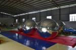Charming Sport Advertising Inflatable Mirror Ball For Party , Mirrored
