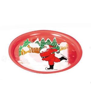 Wholesale Round Christmas Print Serving Tin Trays from china suppliers