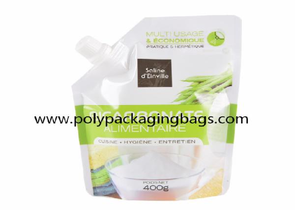 Independent Spouted Pouches Packaging For Beverage Industry Stand Up Spout Pouch