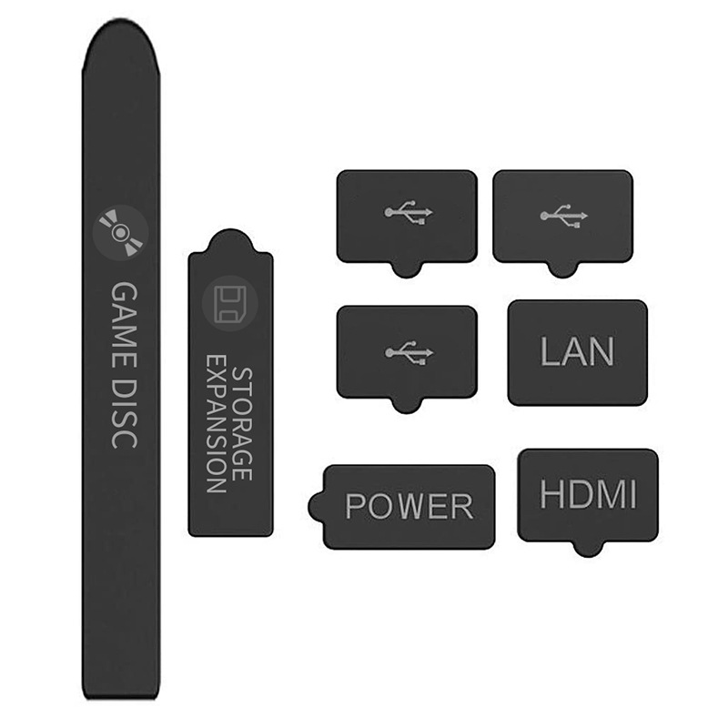 Cheapest Game Host Dustproof Cover For Xbox Series X Gaming Console Dustproof Net Rack Game Accessories