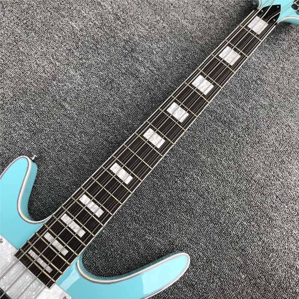 Top quality Ebony Fingerboard 4+8 Strings Bass Guitar Mahogany Body Neck