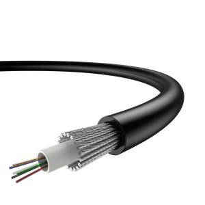 Wholesale Optical Steel Wire Armored FTTH Fiber Cable Uni Tube Single Jacket from china suppliers