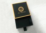Gold Color Box Rim Paper Gift Box With Glossy Lamination Hot Stamping