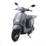 Grey Color Stylish Electric Cargo Scooter , High Speed E Mobility Scooter Disc