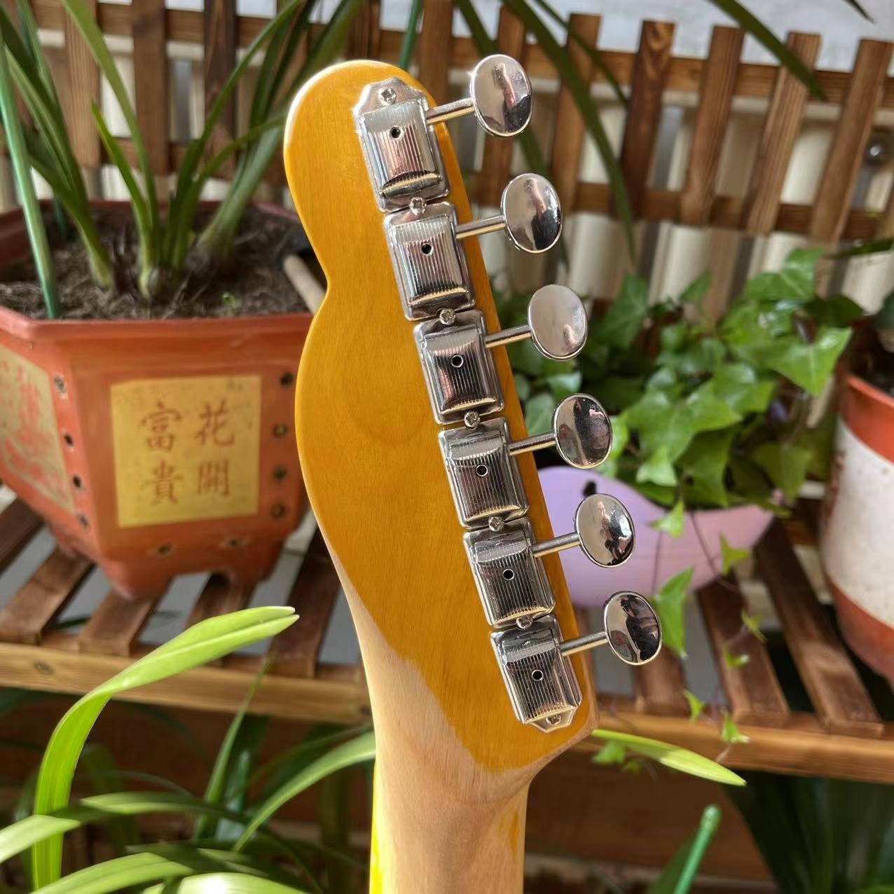 Custom Grand TPP Francis Rossi Status Quo Grand Tribute Relic Electric Guitar in Green Color