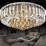 Round Crystal light fittings ceiling Lamp Fixtures Indoor home (WH-CA-22)