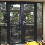 Customized Design Aluminum French Casement Glass Door for Advanced Production