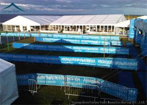 Wholesale Customized Size Large Aluminum Fireproof Event Tents With Wooden Floor from china suppliers