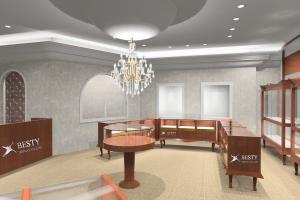 Wholesale jewellery shop counter design from china suppliers