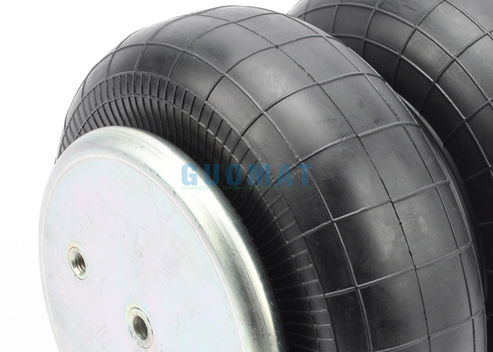 Rubber Bellows Industrial Air Spring With Two Pillars Stick Nuts Actuators On Transfer Tables Lift Bag