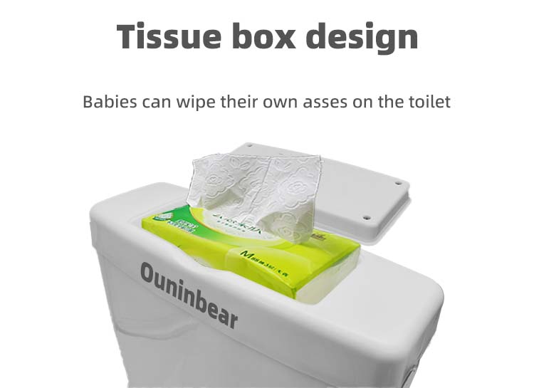 Eco Friendly Plastic Baby Potty Toilet with Custom Logo Simulation Design EN-71 Certified Lightweight