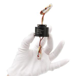 Wholesale 1000mm 2000 Rpm Through Bore Slip Ring Integrate High Frequency Fiber Signal from china suppliers