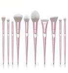 10pcs Rose Gold Makeup Brushes Set Professional Cosmetic Tools