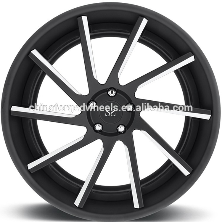 Customized 21inch Staggered Forged Alloy Rims For Audi R8