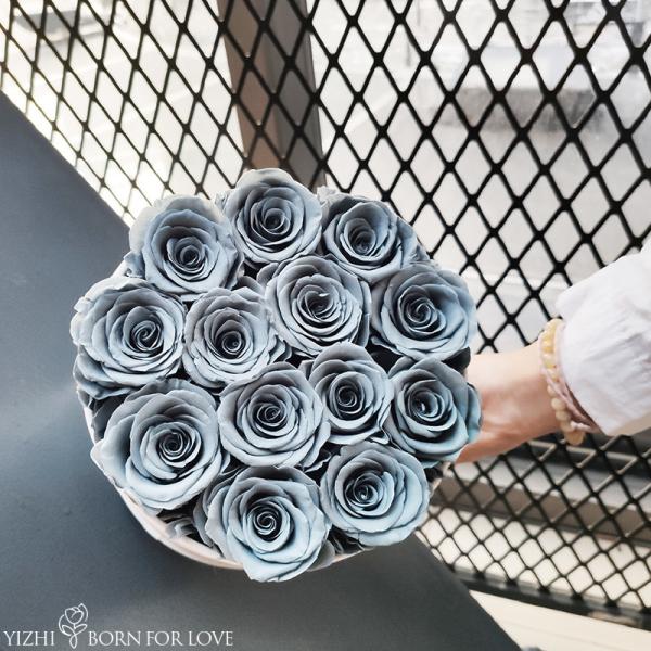 Velvet Style Eternal Flower Box Wedding Home Decor The Best Gift To Accompany