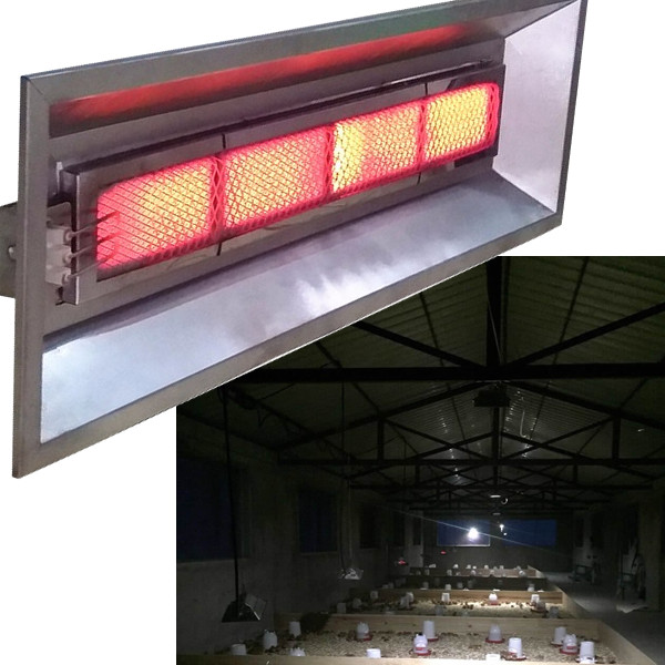 Wall Mount Patio Infrared Brooder Gas Chick Heaters For Poultry Farm THD6808