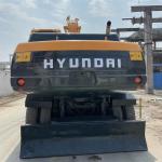 R210W 9 Hyundai Wheel Excavator Limited Sites Heavy Duty Operating Weight 22 Ton