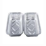 550ml Aluminum Foil Food Containers Takeout Food Packing Aluminium Disposable