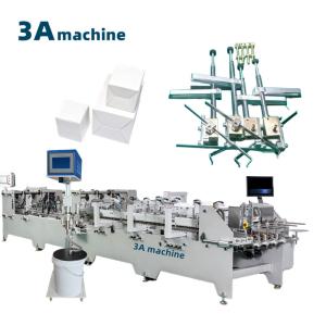 Wholesale 2800KG Weight Belt Folder Gluer Machine for Heavy-Duty Boxes in Machinery Repair Shops from china suppliers