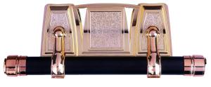Wholesale Bronze Electroplated Coffin Swing Pole High Durability Short Pole Set Wholesale SW-F from china suppliers