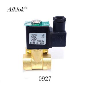 Wholesale Normally Closed High Pressure Air Solenoid Valve 16 Bar For Gas / Water / Oil from china suppliers
