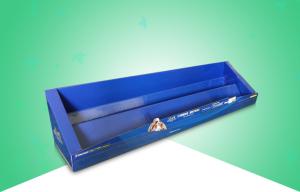Wholesale Chocolate Long PDQ Trays , Cardboard Display Trays with Tires Strong Design To Seven-Eleven Store from china suppliers