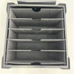 semi conductor industry use plastic corrugated separator black color