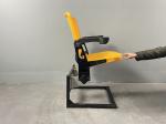 UV Resistant PP Stadium Chair With Cup Holder Armrest