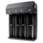 Plastic 3.7 V 18650 Lithium Ion Battery Charger 131mm*69mm*36mm Size