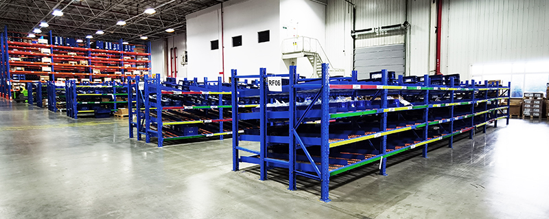 Carton Flow Rack Gravity Flow Roller Racking Gravity Flow Shelving