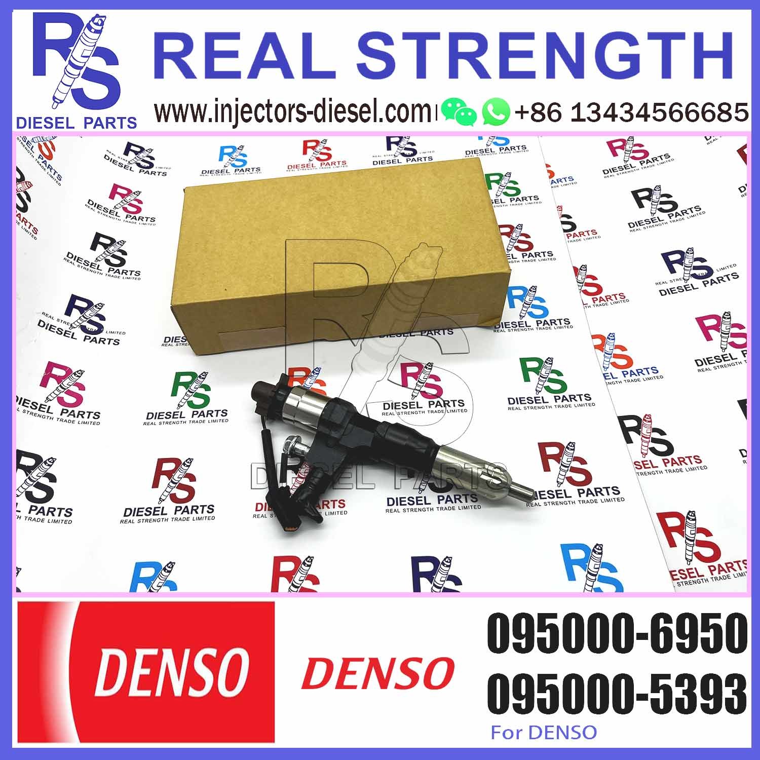 Diesel common rail injector 26370-E0330 9709500-695 095000-6951 0950006950 095000-6950 for J05C J05D diesel injector