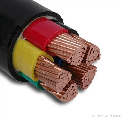 Insulation XLPE PE PVC 3x2.5mm2 Flexible Electric Cable Power Cable