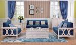 European Contemporary Style Living Room Furniture 1 + 2 + 3 Sofa Set