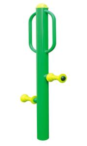 Wholesale outdoor fitness equipments steel based zinc powder coating leg massager OK-A06 from china suppliers