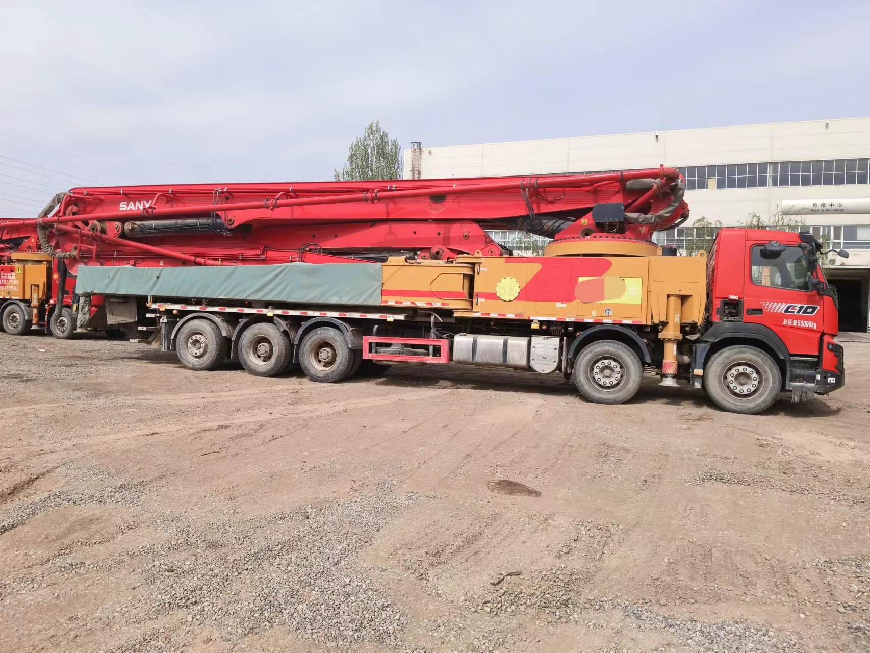 2020 Sany Concrete Pump Truck 67 Meters Stock Direct Sale, Long Boom Pump Truck Sells Well Overseas