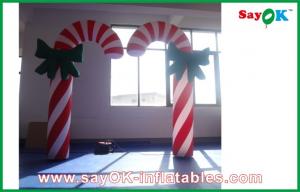 Wholesale H2.5m Inflatable Lighting Decoration Candy Cane Christmas Lights from china suppliers