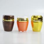 Acrylic Cap 30g Acrylic Cream Vacuum Bottle Press Style Airless Pump Jars for