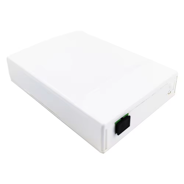 Time 5 years 2-Cores SC APC Plastic Fiber Optic Faceplate Socket Panel for FTTH Network