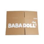 White Ink Moving Packaging Kraft Corrugated Cardboard Shipping Cartons for