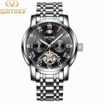 Stainless Steel Tourbillon Mechanical Watch Mens Mechanical Watches