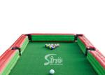 Giant Human Inflatable Snooker Pool Table With Snooker Balls For Snooker