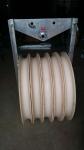MC Nylon Stringing Cable Pulley Block 916 Mm Diameter 50-150KN Rated Load