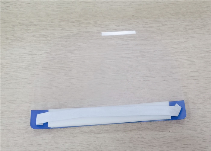 Windproof Disposable Face Shield , Safety Face Shield Transparent Color