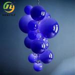 Modern Simple Glass Grape Chandelier Duplex Villa Hotel Luxury Art Deco Pendant